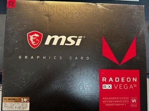 【中古動作品】★MSIグラフィックボード RADEON RX VEGA56 8GB HBM2★