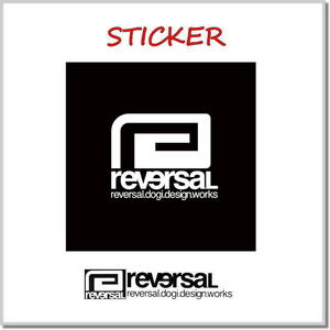 リバーサル reversal BASIC BIGMARK STICKER rvbs057 ステッカー 塩ビグロス