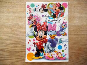 ＜美品 ほぼ未使用＞A4クリアファイル ミニー & デイジー /ミニーマウス ディズニー minnie daisy（送料140円）