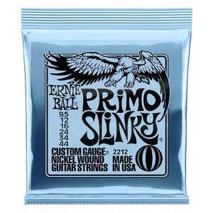 正規品 ERNIE BALL 2212 エレキギター弦 (9.5-44) PRIMO SLINKY プリモ・スリンキ