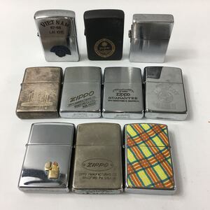 ★E09609/ZIPPO ジッポー/オイルライター/ベトナム 67-68 LAI KHE/ハワイ/グアム 等/1990 他/まとめて/計10点セット/火花OK含 す