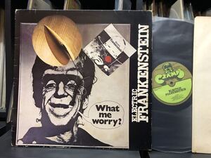 イタロ プログレ Org! LP ▼ Electric Frankenstein -What Me Worry? ‘76伊Cramps原盤 ▼ エレクトリック・フランケンシュタイン * 伊初版