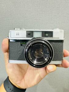 【Minolta】Minolta A5 Minolta1000 ROKKOR-TD 1:2.8 f=45mm フィルムカメラ 動作未確認 ジャンク 中古 