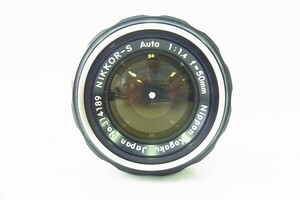 Q286-Y37C-84 NIKON ニコン NIKKOR-S AUTO 1:1.4 f=50mm レンズ 現状品③