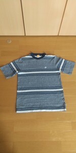 ビンテージ ハンテン HANGTEN Tシャツ ボーダー柄 USA 米国製 刺繍タグ 検 70s 80s ヴィンテージ vintage サーフ 当時物 OLD オールド