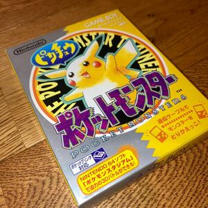 即決★送料無料 美品 ポケットモンスターピカチュウ Pokemon Pikachu new GAMEBOY ゲームボーイ Nintendo ポケモン