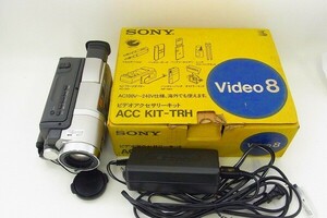 U803-S28-4645 SONY ソニー CCD-TRV96 ビデオカメラ 通電確認済 現状品②