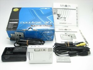 ★ハローカメラ★1219　 MINOLTA DiMAGE Xt [320万画素] SDカード使用【 付属品あり】動作品、現状　1円スタ－ト