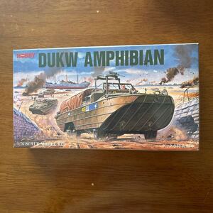 ツクダ　1/76 ダック水陸両用車　DUKW Amphibian(袋未開封)定形外￥300:2024年10月値上、型はエアフィックスでしょう！