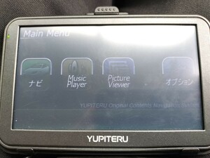 YUPITERU ユピテル 12年製 薄型 カーナビ ナビゲーション 5インチ ポータブルナビ YPL513si 中古