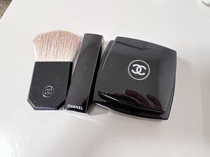 ★シャネル★口紅 チーク アイシャドウ ブラシ★CHANEL★純正コスメブラシ【化粧筆】など４点