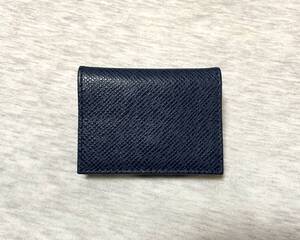 未使用 保管品 プレーリー PRAIRIE TRADITIONAL FACTORY サフィアーノ レザー ボックスタイプ コインケース Stone Coin purse 小銭入れ