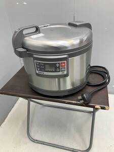 中古品 ナショナル IH炊飯ジャー SR-PGA54 業務用 炊飯器 保温 ご飯 白米 炊き込みご飯 電気式 単相200V 1～3升 5.4L 定食 給食堂 102638