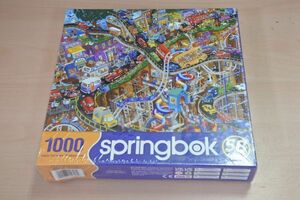 0897/2717/b056　パズルGetting Away - 1000pc Jigsaw Puzzle by Springbok 説明文を必ずお読みください