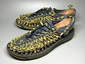 【即決】KEEN キーン ◆ ユニーク イエロー系 約27.0㎝ サンダル