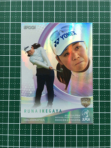 ★EPOCH 2023 JLPGA 女子ゴルフ ROOKIES & WINNERS #HG-56 池ヶ谷瑠菜［涼仙GC］インサートカード「ホログラフィカ」ルーキー「RC」★