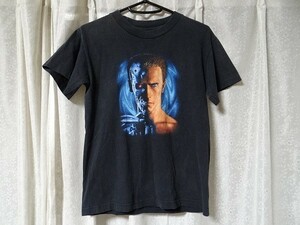 希少 90年代 ビンテージ USA製 ターミネーター シュワルツェネッガー 映画 Tシャツ 子供用 キッズ 14-16 当時物