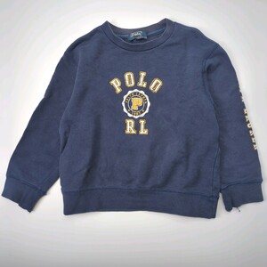 110 ポロラルフローレン polo by ralph lauren スウェット ネイビー パイル リユース ultramto sw0585