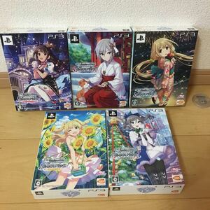 美品☆付属特典付☆PS3☆アイドルマスター★シンデレラガールズG4U★vol1.2.3.4.6★5個セット★3のソフト未開封