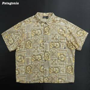 Patagonia Cotton Aloha Shirts XL SH24090 パタゴニア コットン アロハシャツ シャツ ボックスシルエット 1990年代 ビンテージパタゴニア