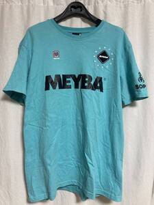 【美品】【サイズM】FCRB×MEYBA　Tシャツ　ティファニーブルー　ソフネット　F.C.Real Bristol