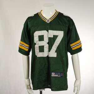 リーボック アメフト NFL ユニフォーム NELSON 背番号 48 メッシュ 半袖 Tシャツ グリーン スポーツ メンズ ERM 0704-R1