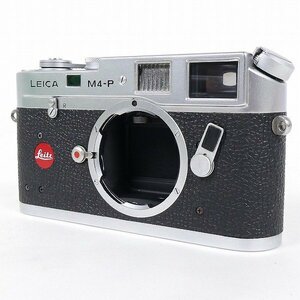 ライカ Leica M4-P ボディ 70周年記念 2500台限定 シルバー レンジファインダー フィルムカメラ Leitz シャッター動作 中古■JV023s■