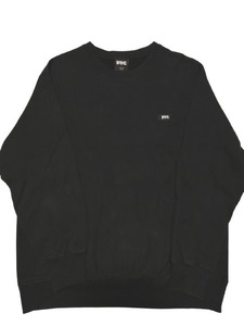 FTC SMALL BOX LOGO CREW NECK 黒 L