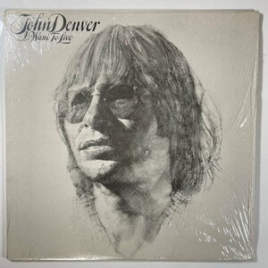 6848 【US盤】 JOHN DENVER/I WANT TO LIVE