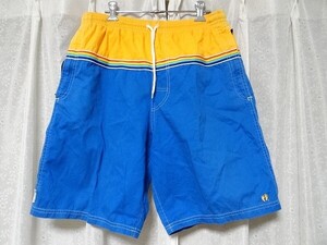 希少 90年代 ビンテージ HANG TEN ハングテン サーフパンツ サーフィン 水着 LLサイズ レトロ 当時物