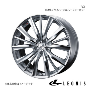 LEONIS/VX ギャランフォルティス スポーツバック CX4A アルミホイール1本【17×7.0J 5-114.3 INSET47 BKMC】0033265