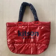 kitson トートバッグ 赤 ネイビー