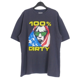 インソニア プロジェクツ Insonnia Projects SONIC YOUTH 100％ DIRTY TEE Tシャツ カットソー 半袖 3 ネイビー IP-SY-001 メンズ