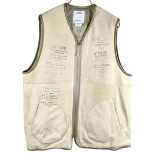 VISVIM(ビズビム) TANA DEERSKIN (N.D.) DOWN VEST (beige)