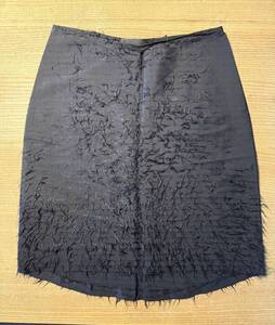 HELMUT LANG SILK SKIRT ヘルムートラングシルク素材　スカート　本人期　レア