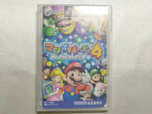 中古品/欠品有り ゲームキューブソフト マリオパーティ4 紙スリーブ欠品