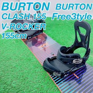 BURTON バートン　メンズ　スノーボード　板　セット　　初心者　B0357 中古　安い　初心者　おすすめ　やさしい　