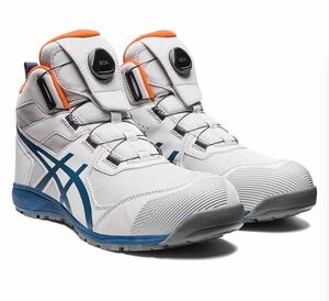 【未使用】asics アシックス 安全靴 作業靴　WINJOB CP214 TS BOA 1271A056-020 26.5cm グラシアグレー×グランドシャーク