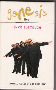 [カセット] GENESIS / INVISIBLE TOUCH (LIVE) LIMITED COLLECTORS EDITION 限定ナンバー入り