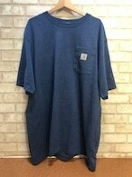 carhartt ネイビービッグTシャツ