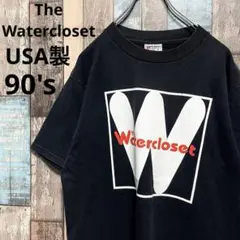 USA製 90s The Watercloset Tシャツ ビッグロゴ