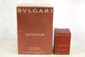 BVLGARI ブルガリ OMNIA オムニア 40ml 5ml オードパルファム EDP 香水 フレグランス