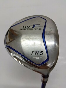 MacGregor MACTEC NV-F FW 5W 18度 flex:R メンズ右 オリジナルカーボンシャフト フェアウェイウッド マグレガー マックテック カバー付き