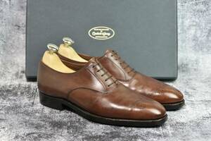 クロケット&ジョーンズ　コンウェイ　6D (24.5cm相当)　ダークブラウンアンティーク　337ラスト　ハンドグレードライン　Crockett&Jones