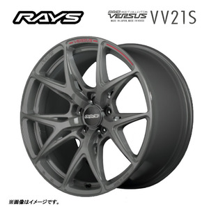 送料無料 レイズ VERSUS CRAFT Craft Collection VV21S 8.5J-19 +45 5H-108 (19インチ) 5H108 8.5J+45【4本セット 新品】