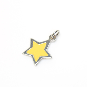 スタージュエリー エナメル トップ チャーム イエロー 黄色 星 STAR JEWELRY