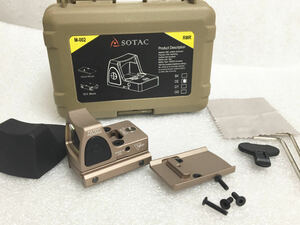 TAN ミニダットサイト グロック ライフル スナイパー ミニドットサイト glock RMR レクティル EoTech Trijicon タイプ aimpoint 東京マルイ