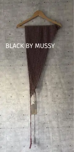 BLACK BY MUSSY ブラックバイマウジー  ☆ メッシュストール 帽子