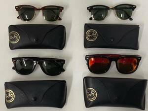 Ray-Ban　サングラス　4点まとめ　RB3016/RB3016/RB2140-F/RB4260-D■5330A