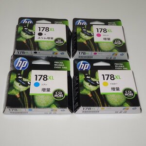 HP 純正 インクカートリッジ 4色セット　178XL ブラック シアン イエロー マゼンタ 増量 ◇送料無料◇　NO.6288